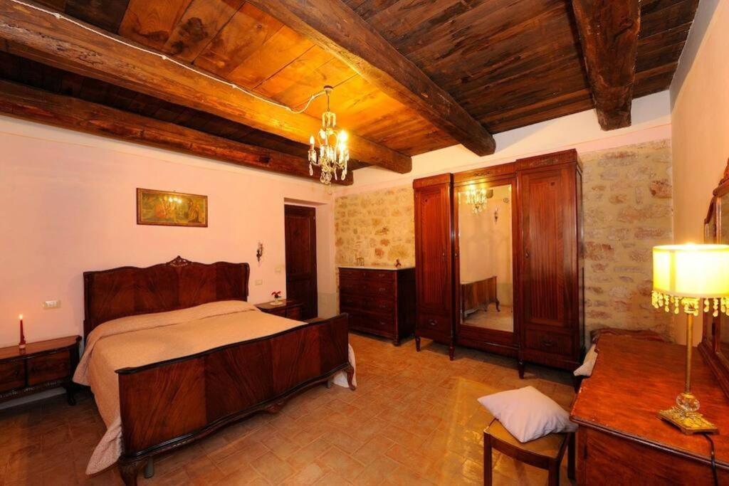 Вилла Casale Rosso Castel San Felice Экстерьер фото